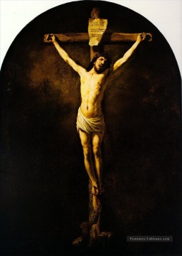 Christ sur la Croix 1631 Rembrandt Peinture à l'huile